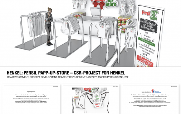 Henkel: Persil Papp-up store – CSR Project