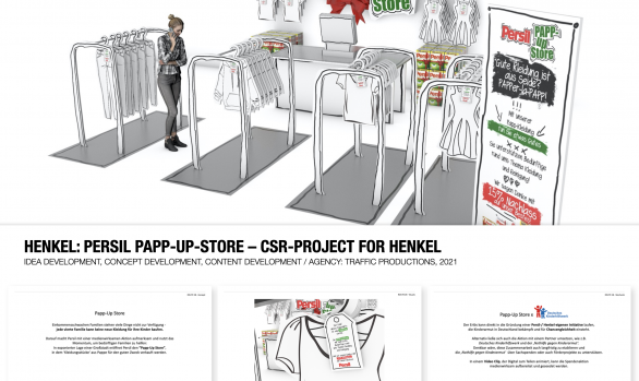 Henkel: Persil Papp-up store – CSR Project