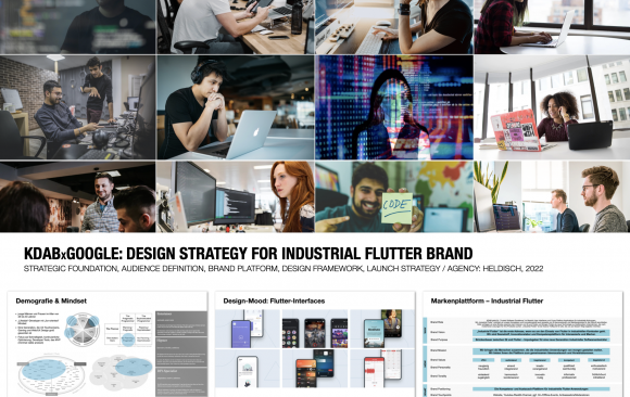 KDAB+Google: Design Strategy for industrial Flutter brand