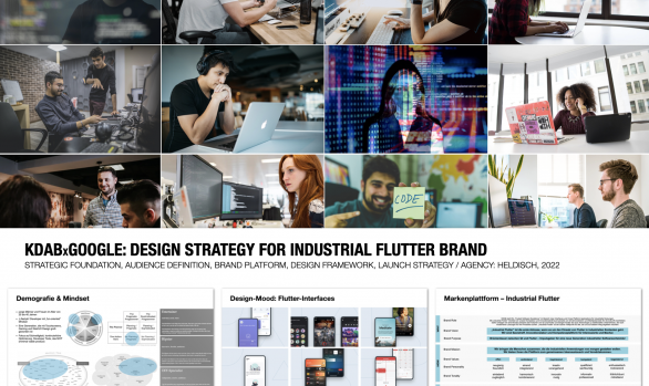KDAB+Google: Design Strategy for industrial Flutter brand