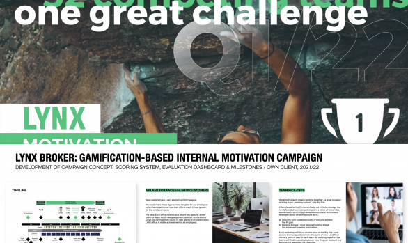 LYNX Broker: Gamification-Based internal motivation campaign